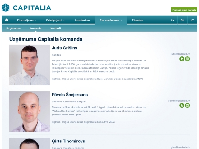 Core Management, SIA