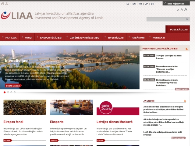 Latvijas Investīciju un Attīstības aģentūra (LIAA), Eiropas informācijas centrs, 