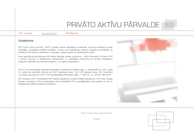 Uzņēmumu vadība un konsultācijas, SIA